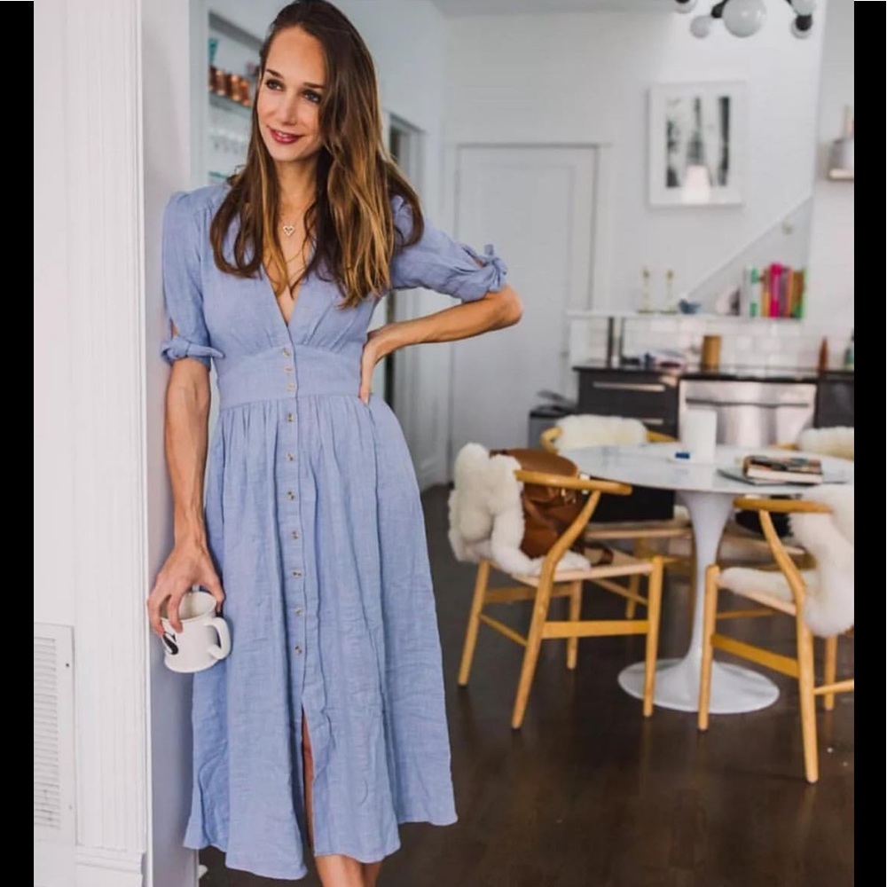 Free People love of my life midi dress